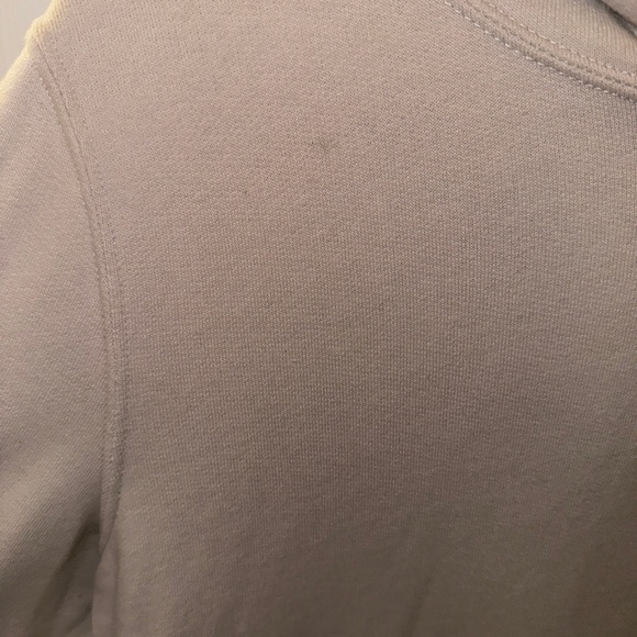 Beige XS, Abercrombie & Fitch Hoodie Sweatshirt Used - Picture 4 of 5